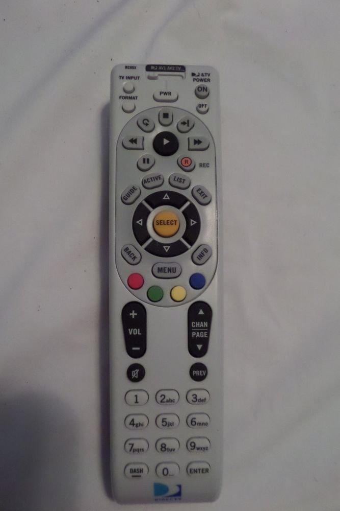 DirecTV RC65X UHF RF UNIVERSAL REMOTE CONTROL Direct TV