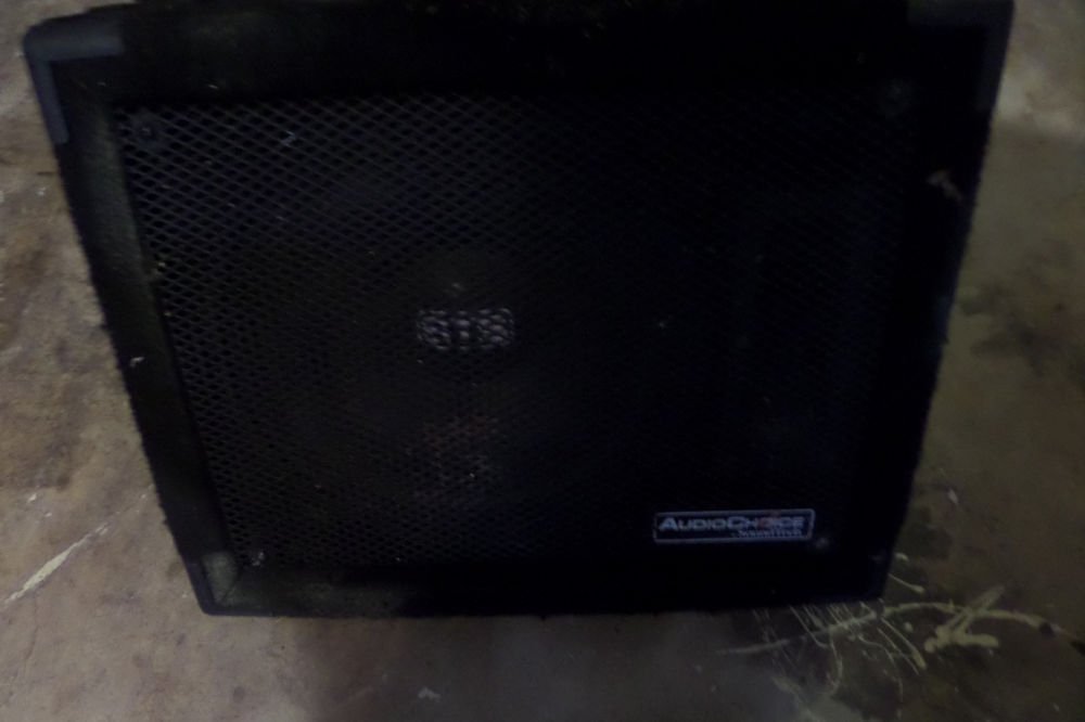 AUDIO CHOICE 12 " STAGE PA MONITOR SPEAKER ( BY SOUND TECH ) ; Model AC12M 200 W