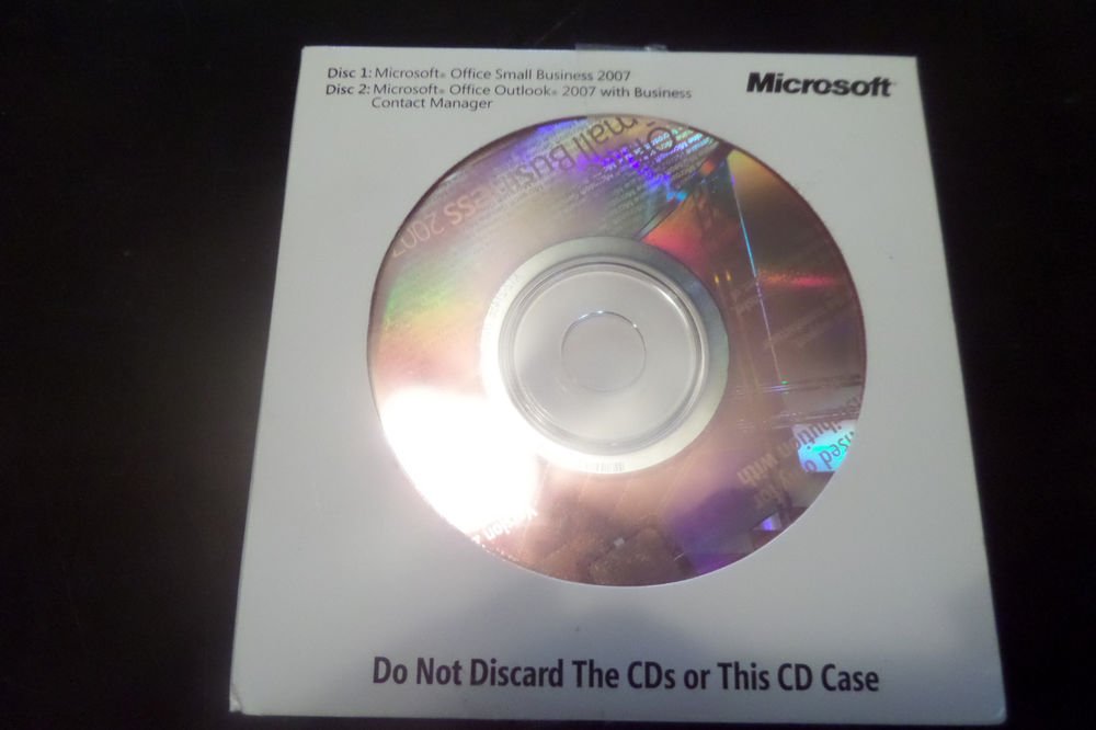 Microsoft Office Small Business 2007 and Business Contact Manager with key