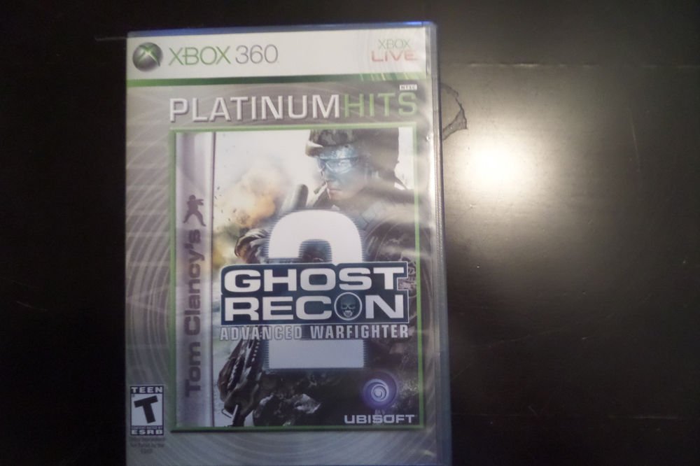Tom Clancy's Ghost Recon: Advanced Warfighter 2 Platinum Hits Microsoft Xbox 360