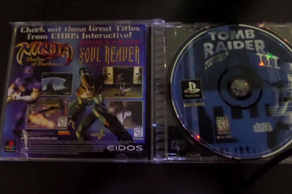 Tomb Raider III: Adventures of Lara Croft (Sony PlayStation 1, 1998)