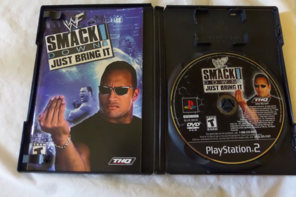 WWE SmackDown Just Bring It Greatest Hits (Sony PlayStation 2, 2002)