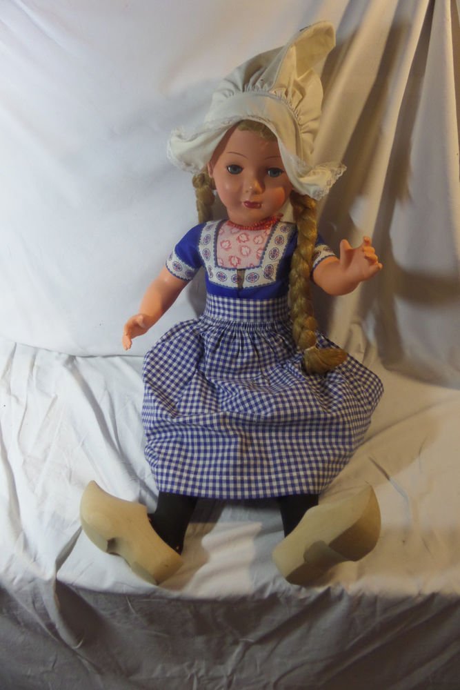 2 Feet Tall Swedish Clogs Movable Doll