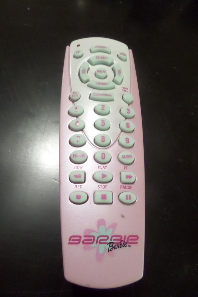 Barbie BE-278 TV/VCR Remote Control