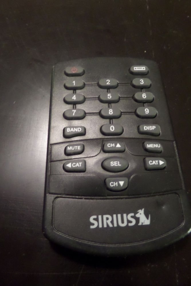 Sirius Satellite Radio Remote W591