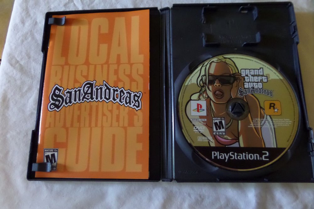 Grand Theft Auto: San Andreas "AO" Version (Sony PlayStation 2, 2004)