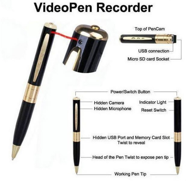 Mini USB DVR Spy Pen Camera HD Video Hidden DVR Camera Camcorder Recorder Cam