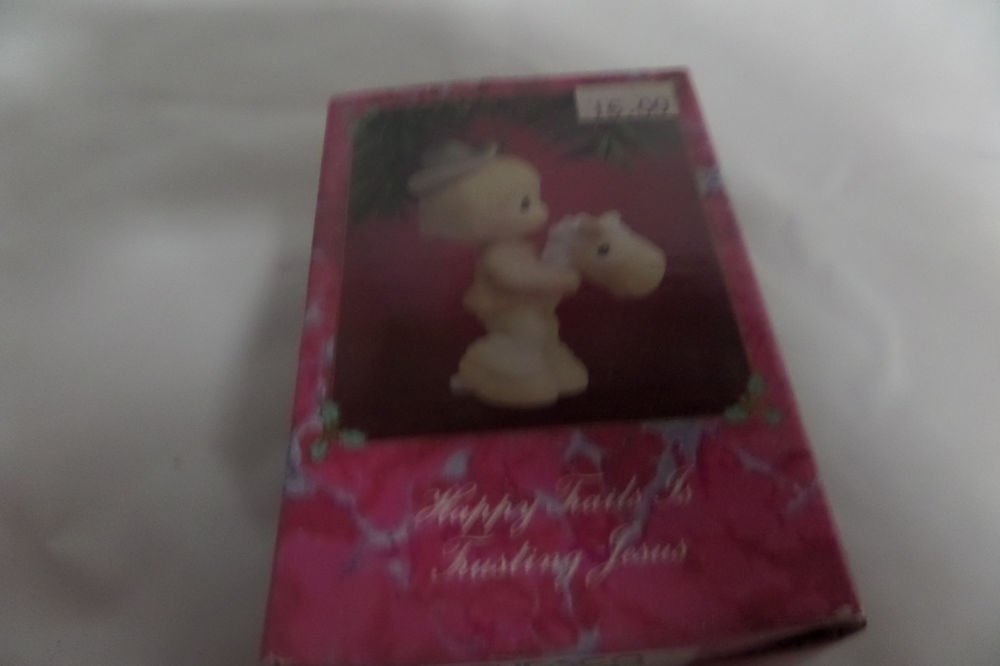 Precious Moments 1991 Happy Trails is Trusting Jesus 523224
