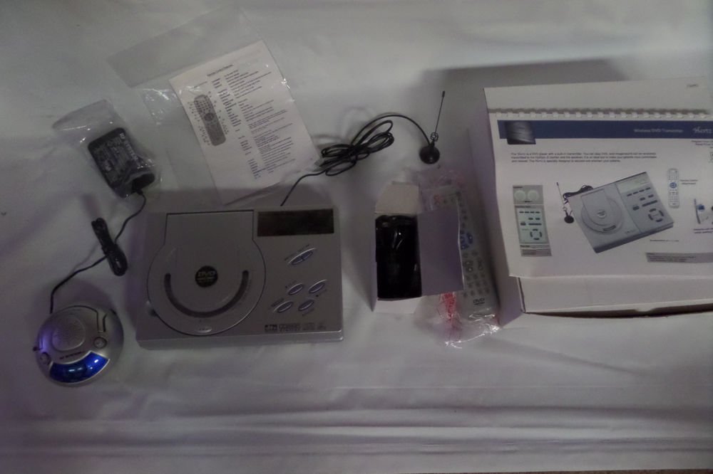 RF System Lab Hertz Medical Office Wireless DVD Transmitter System $650 Retail