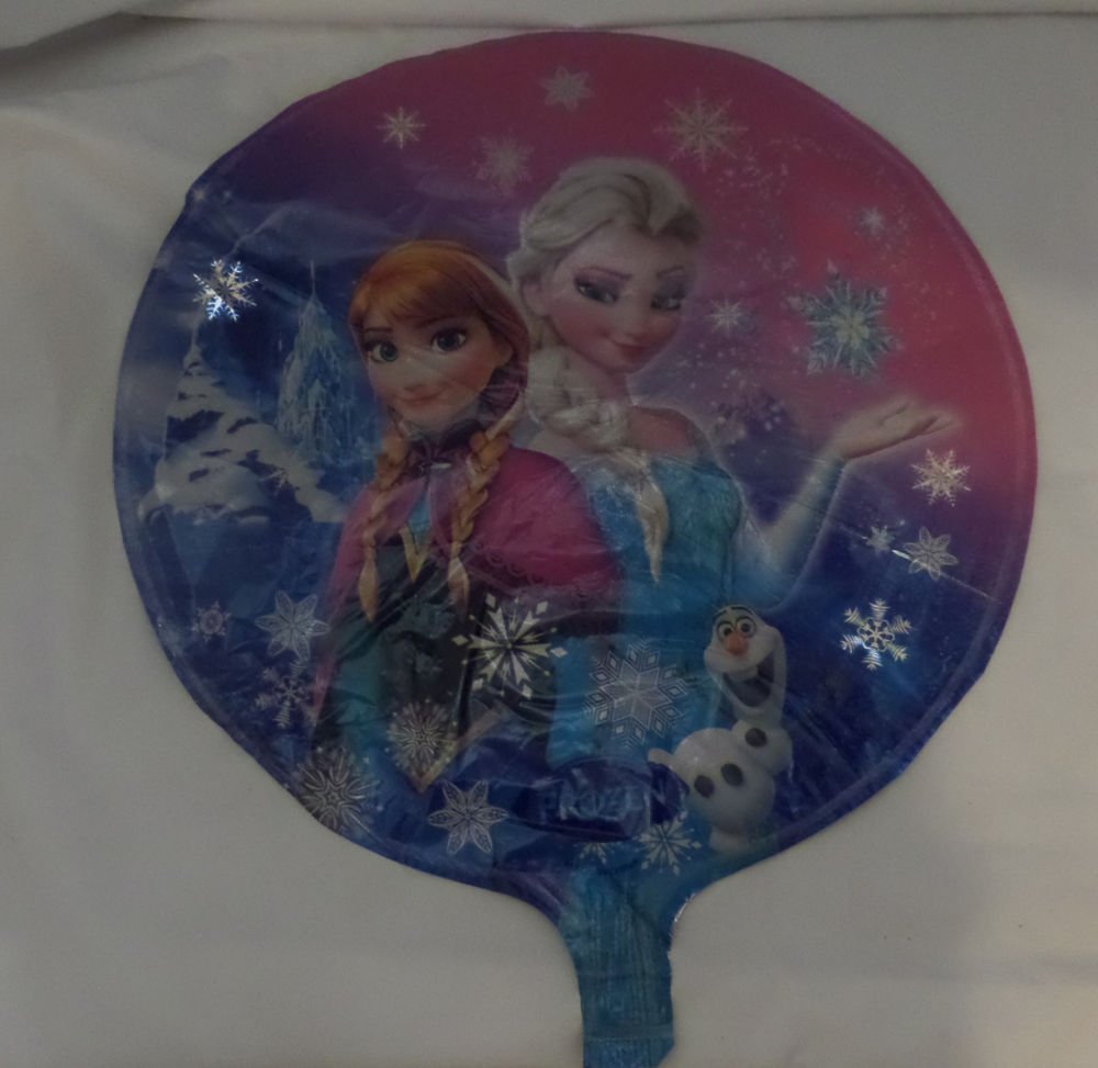 Set Of 10 Disney Frozen Anna And Elsa Foil Mylar Balloon Birthday 18"
