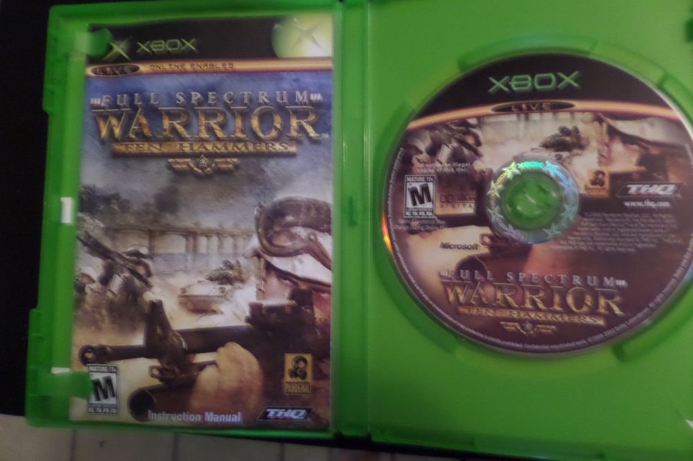 Full Spectrum Warrior: Ten Hammers (Microsoft Xbox, 2006)