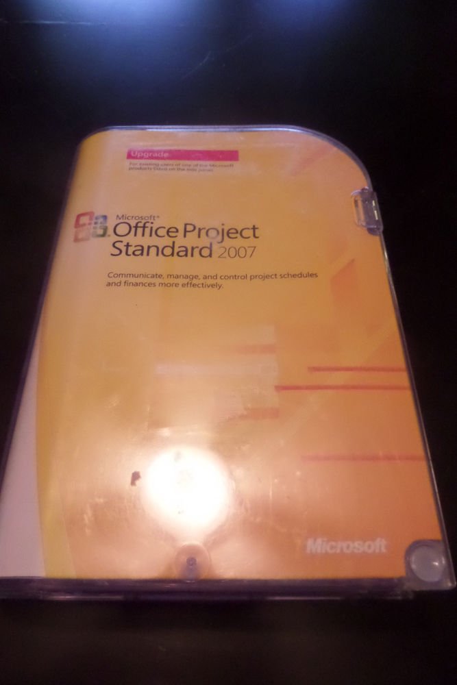 Microsoft Office Project Standard 2007 Upgrade with key