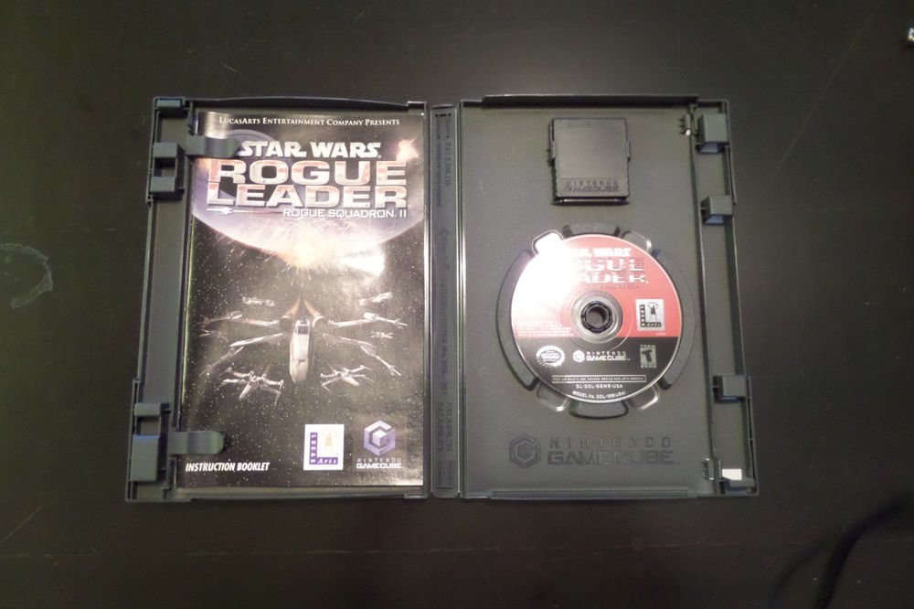 Star Wars: Rogue Leader -- Rogue Squadron II 2 (Game Cube) Complete w/ Mem Card