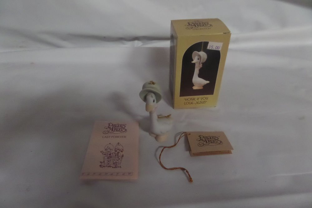 Precious Moments 15857 1985 Honk if you Love Jesus