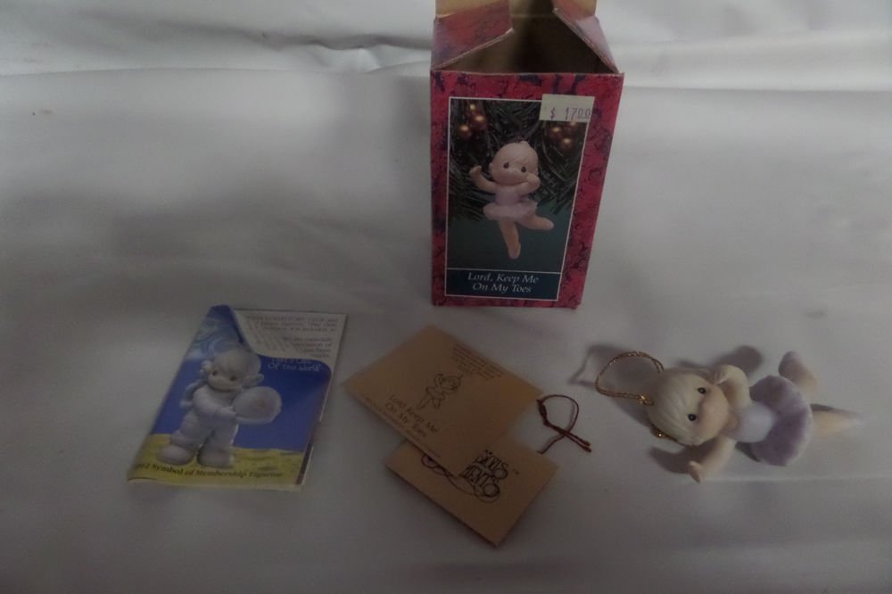 Precious Moments 1992 Lord, Keep me on my Toes 525332