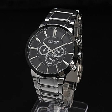 Men's Watch Dress Watch Water Resistant Fashion Steel Band - SPECIAL PRICE