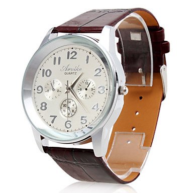 Men's Wrist Watch Dress Watch Big Numerals - **DISCOUNT**