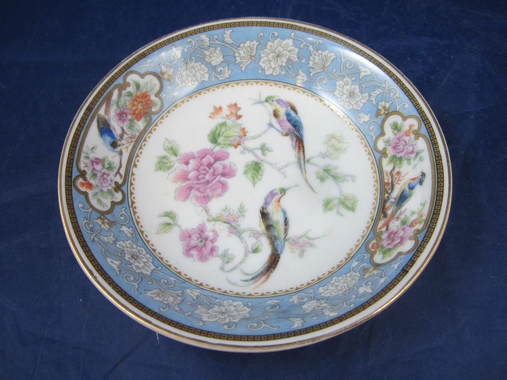 Bird of Paradise 5-3/6" bowl royal Bavarian Hutschenreuther Selb Bavaria