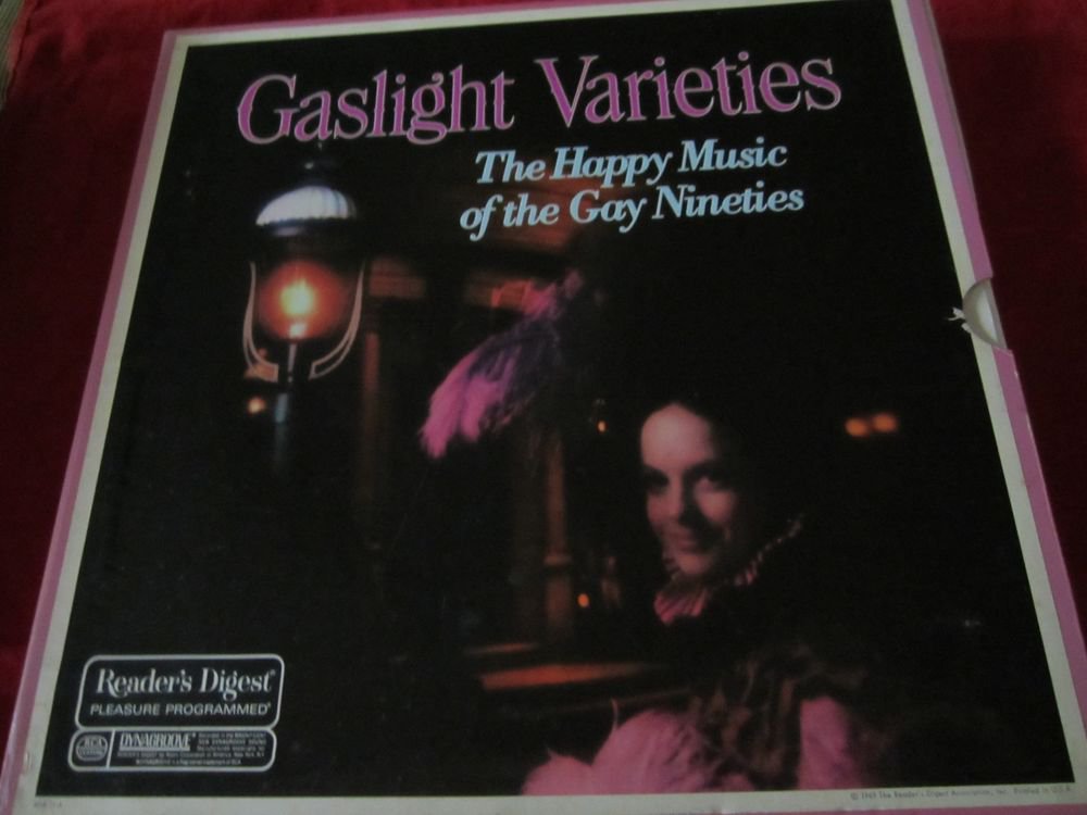 Gaslight Varieties Reader's Digest box set of 6 records~vintage LP/record/vinyl