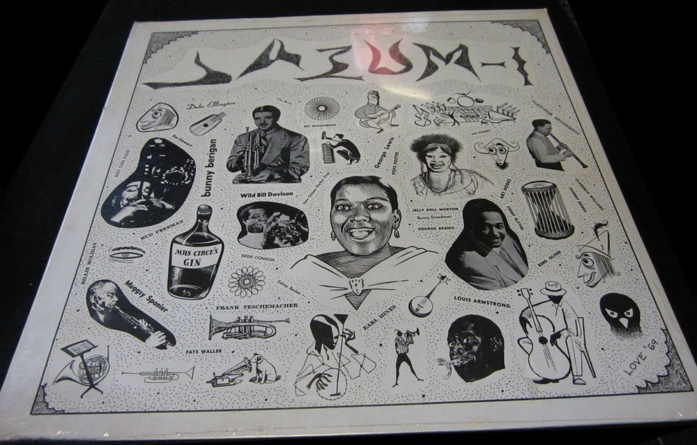 Jazum 1~SEALED vintage vinyl/record/LP/album~Jazz recorded in 1930's
