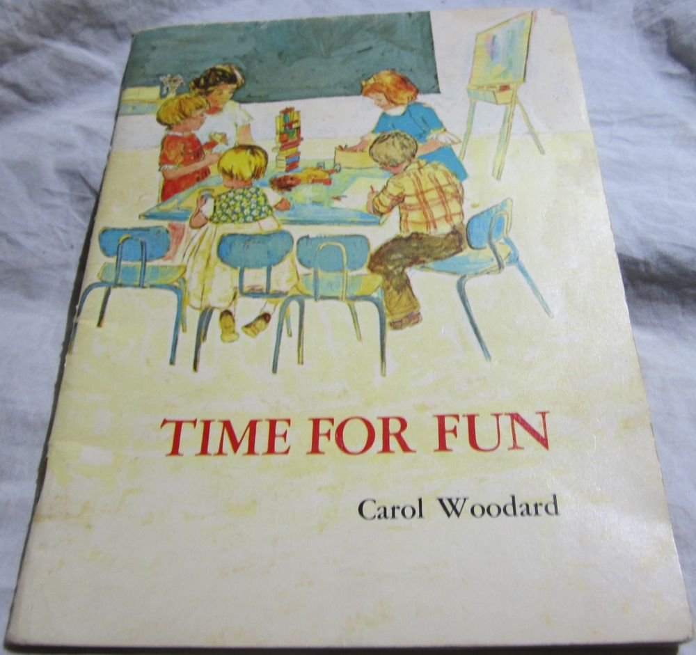 Time for Fun by Carol Woodard &Lutheran Church Press~1968 vintage childrens book