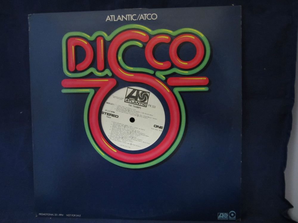 The Trammps DJ/Promo vintage vinyl/record/LP~Atlantic Disco PR 313~FREE US SHIP