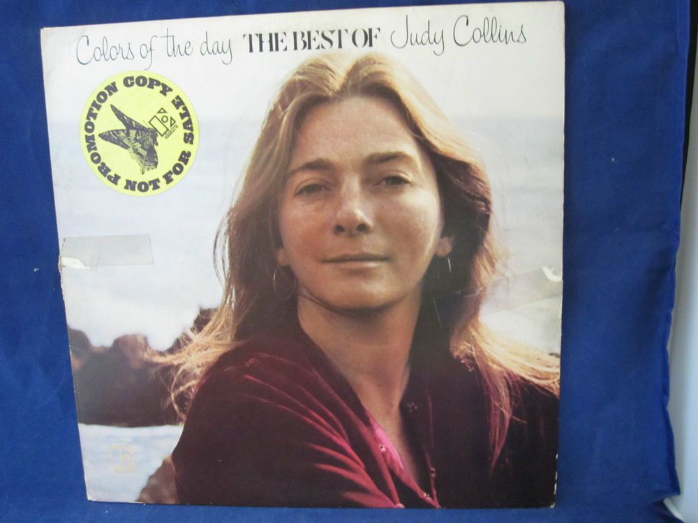 Judy Collins COLORS OF THE DAY: THE BEST OF JUDY COLLINS vintage vinyl/reco