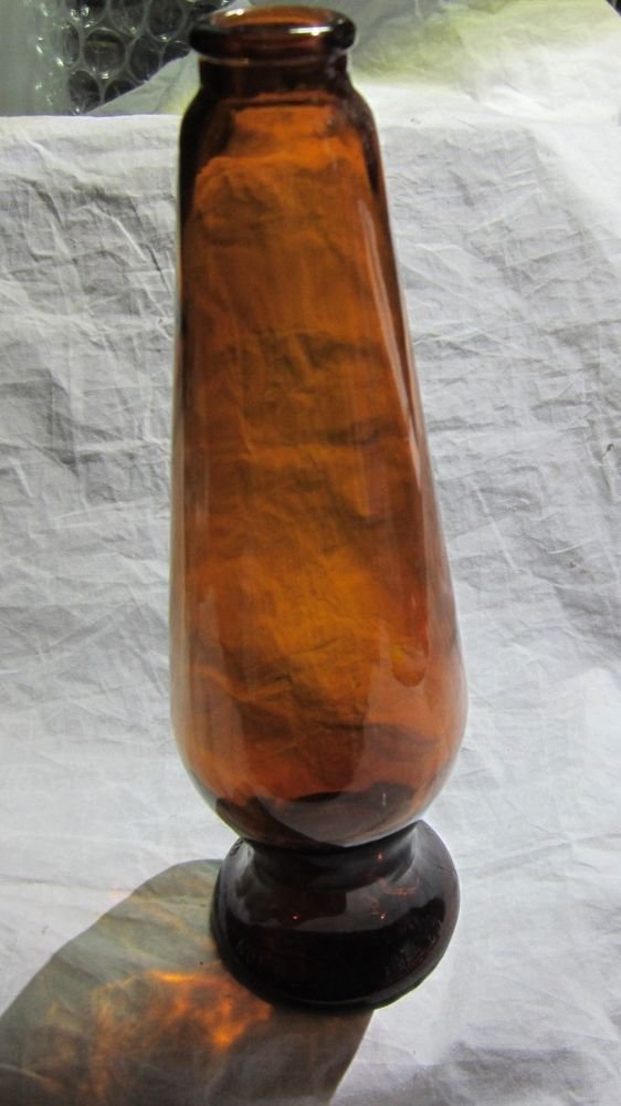 vintage Michelob Beer bottle~empty 9" tall brown bottle~FREE US SHIPPING