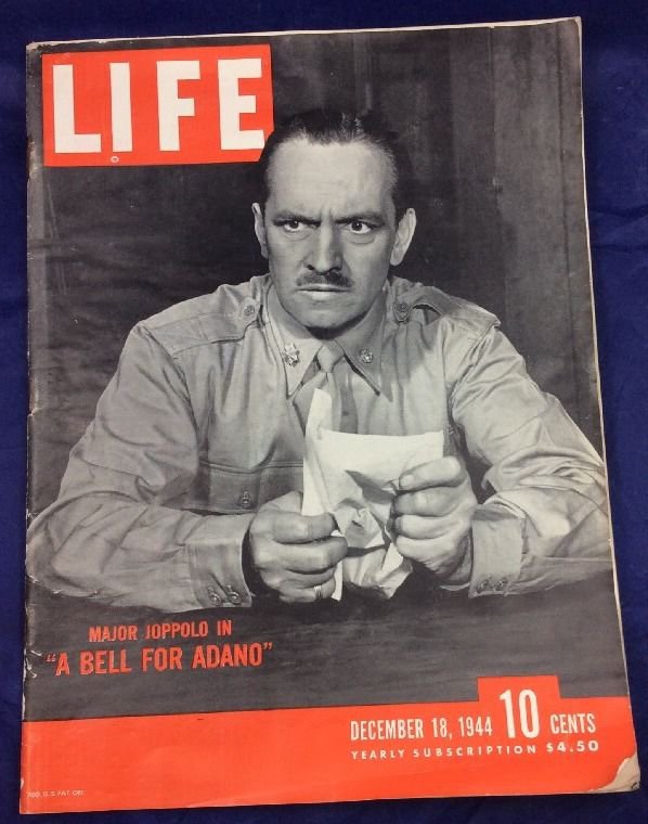 December 18 1944 Life Magazine World War II Major Joppolo A Bell For Adano