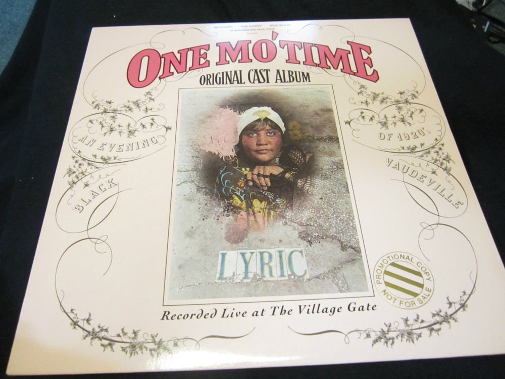 One Mo' Time Original Cast Album~vintage record/LP/vinyl/album~FREE US SHIP