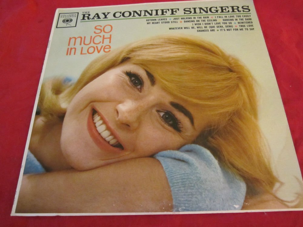 So Much in Love~Ray Conniff & The Ray Conniff Singers~vinyl record LP~freeUSship
