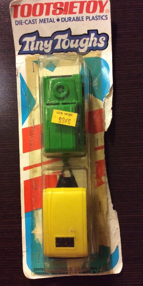 Tootsietoy Tiny Toughs Hitch-Ups Car And Camping Trailer 2301 Mint On Card 1976