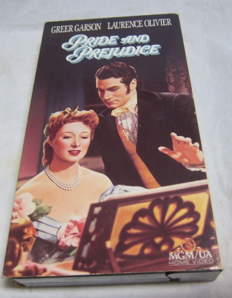 Pride and Prejudice (VHS videotape/video tape 1990)~FREE US SHIPPING
