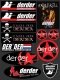 Derder Sticker Sheet