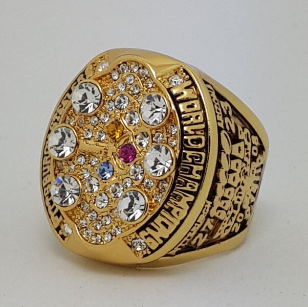 2008 Pittsburgh Steelers XLIII Super bowl championship ring size 11 Back Solid