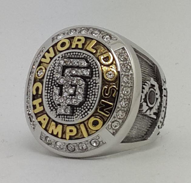 San Francisco Giants 2010 world series championship ring baseball size 9-13 Back Solid