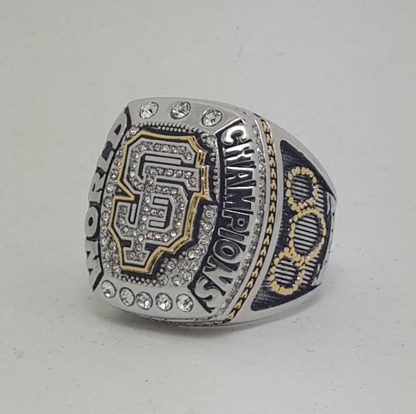 San Francisco Giants 2014 world series championship ring baseball size 9-14 Back Solid