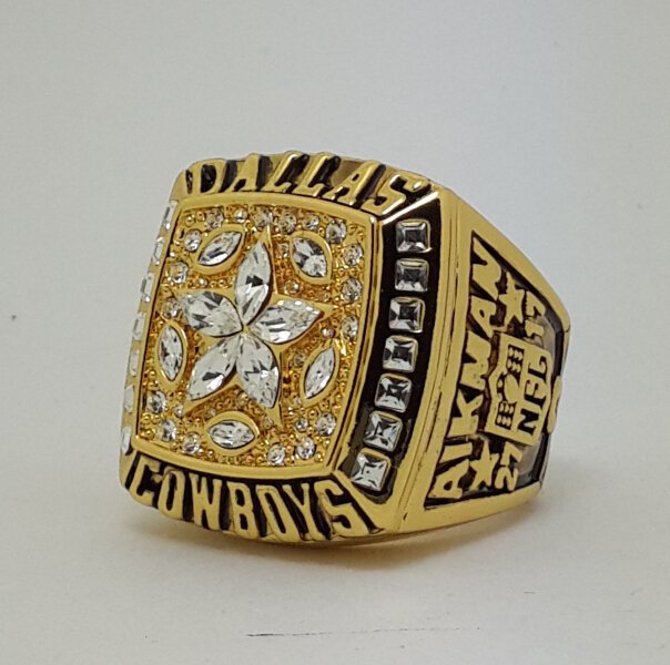 1995 Dallas Cowboys XXX Super bowl championship ring AIKMAN size 11 Back Solid