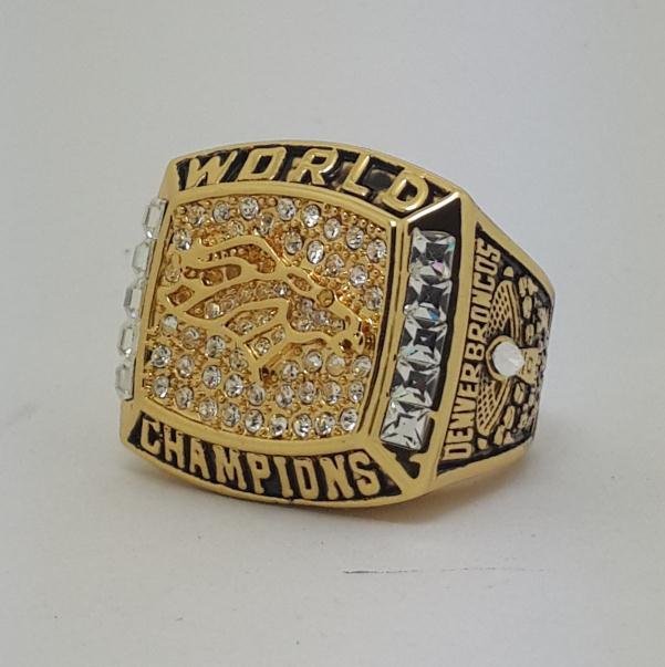 1997 Denver Broncos XXXII Super bowl championship ring ELWAY size 11