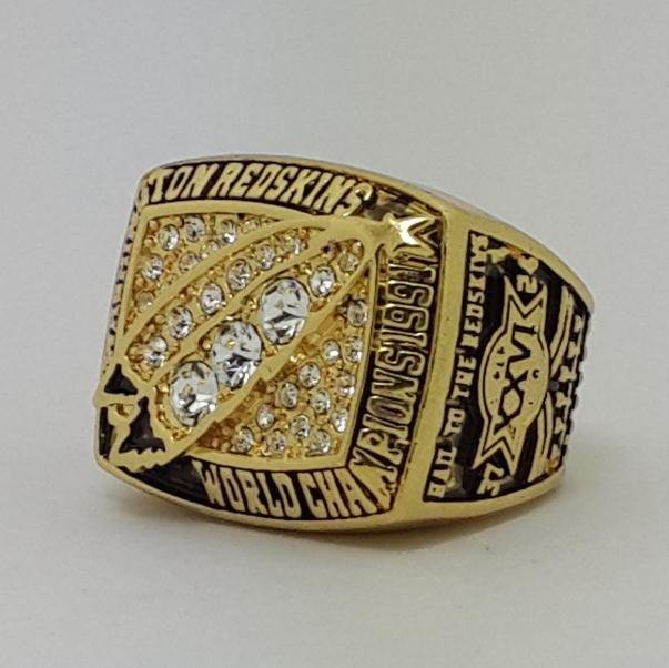 1991 Washington Redskins XXVI Super bowl championship ring RYPIEN size 11