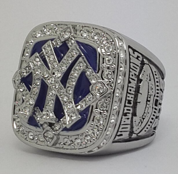New York Yankees 2009 world series championship ring baseball size 11 Back Solid