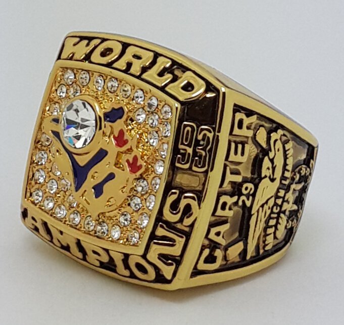 1993 Toronto Blue Jays world series championship ring CARTER baseball MLB size 11 Back Solid