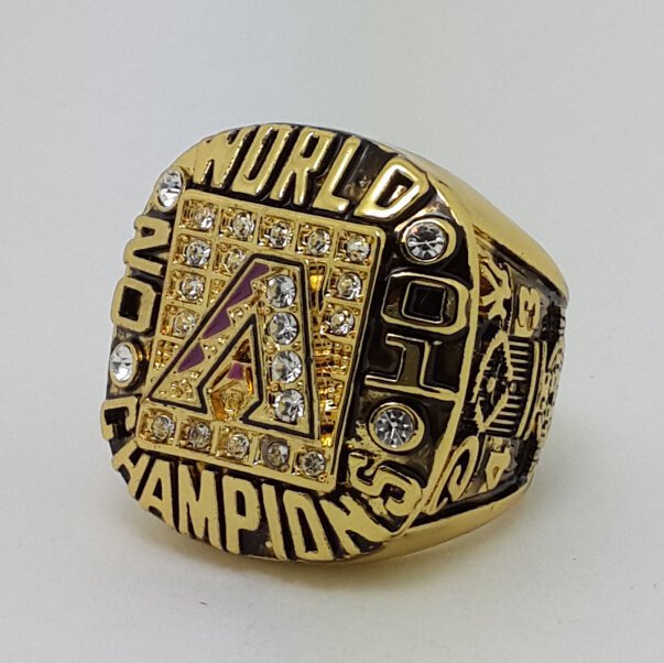 2001 Arizona Diamondbacks world series championship ring Colangelo baseball MLB size 11
