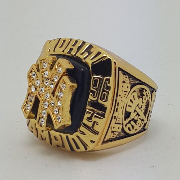 New York Yankees 1996 world series championship ring JETER baseball size 11 Back Solid