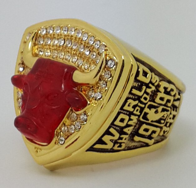 Chicago Bulls 1993 JORDAN Dynasty Basketball championship ring NBA size 10 Nice Gift