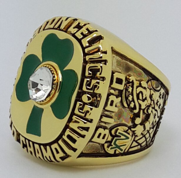 Boston Celtics 1984 Basketball championship ring BIRD NBA size 10 Nice Gift