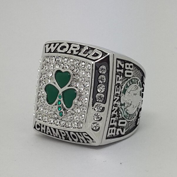 Boston Celtics 2008 Basketball championship ring GARNETT NBA size 10 Nice Gift