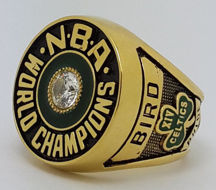 Boston Celtics 1981 Basketball championship ring BIRD NBA size 9-13 Nice Gift