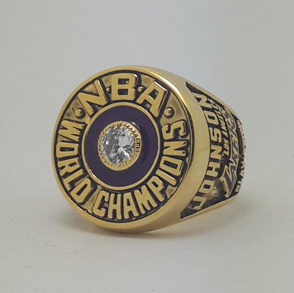 Los Angeles Lakers 1982 Basketball JOHNSON Dynasty championship ring NBA size 9-13 Nice Gift