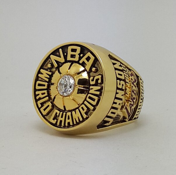 Los Angeles Lakers 1980 Basketball JOHNSON Dynasty championship ring NBA size 9-13 Nice Gift